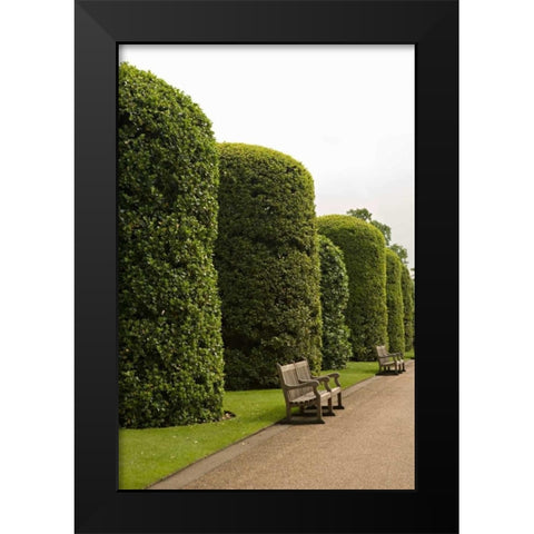Place to Sit II Black Modern Wood Framed Art Print by Millet, Karyn