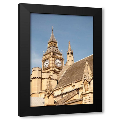 Big Ben II Black Modern Wood Framed Art Print by Millet, Karyn