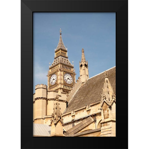 Big Ben II Black Modern Wood Framed Art Print by Millet, Karyn
