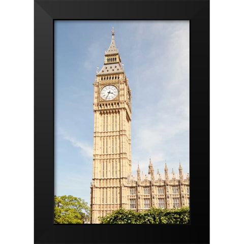 Big Ben III Black Modern Wood Framed Art Print by Millet, Karyn