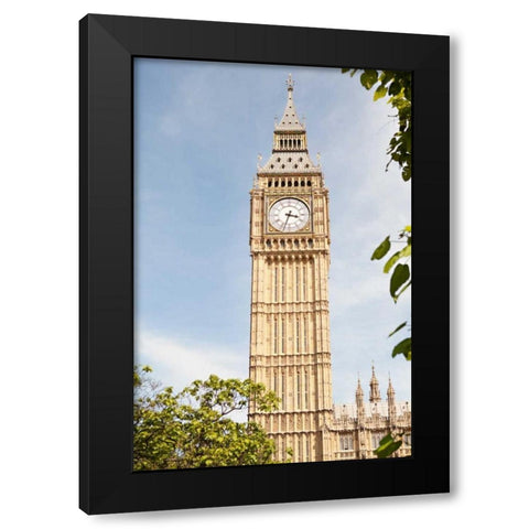Big Ben IV Black Modern Wood Framed Art Print by Millet, Karyn