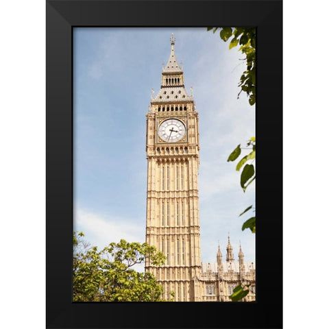 Big Ben IV Black Modern Wood Framed Art Print by Millet, Karyn