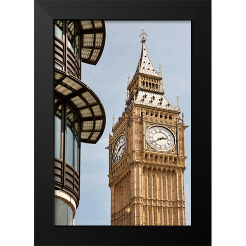 Big Ben V Black Modern Wood Framed Art Print by Millet, Karyn