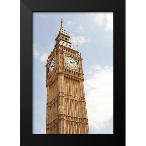 Big Ben VI Black Modern Wood Framed Art Print by Millet, Karyn