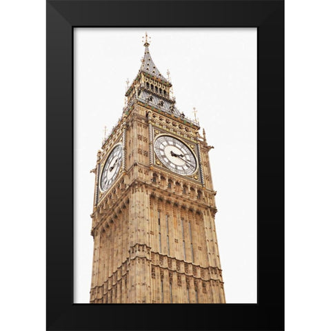 Big Ben VIII Black Modern Wood Framed Art Print by Millet, Karyn