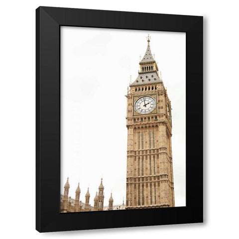 Big Ben X Black Modern Wood Framed Art Print with Double Matting by Millet, Karyn