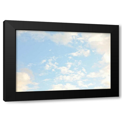 In the Clouds II Black Modern Wood Framed Art Print with Double Matting by Millet, Karyn