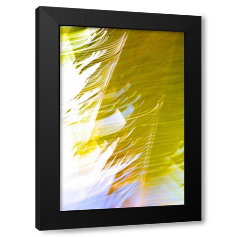 In Motion II Black Modern Wood Framed Art Print by Millet, Karyn