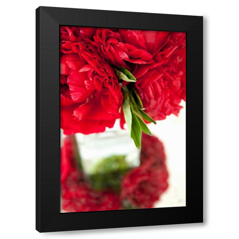 Ranunculus I Black Modern Wood Framed Art Print by Millet, Karyn
