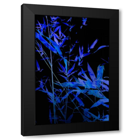 Bamboo at Night II Black Modern Wood Framed Art Print by Millet, Karyn