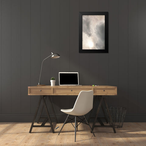 Clouds I Black Modern Wood Framed Art Print by Millet, Karyn