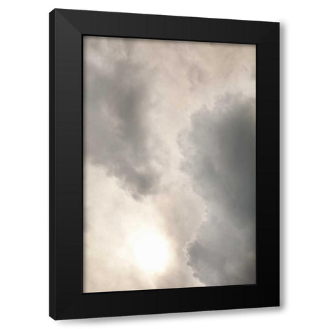 Clouds I Black Modern Wood Framed Art Print by Millet, Karyn