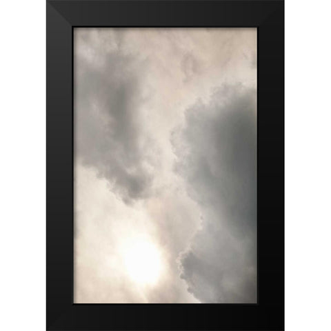 Clouds I Black Modern Wood Framed Art Print by Millet, Karyn