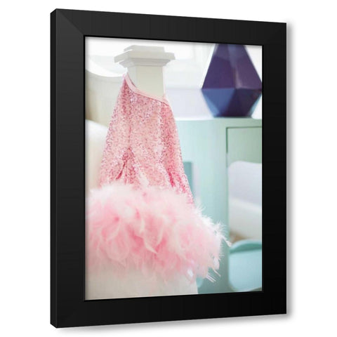 Princess at Rest Black Modern Wood Framed Art Print by Millet, Karyn