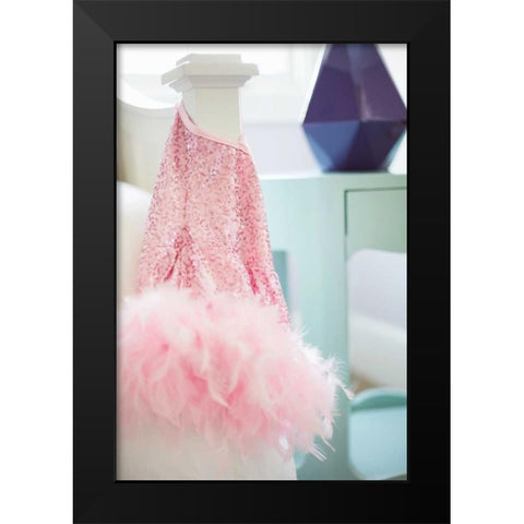 Princess at Rest Black Modern Wood Framed Art Print by Millet, Karyn