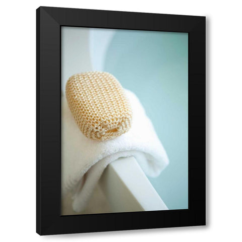 Bath is Ready I Black Modern Wood Framed Art Print by Millet, Karyn