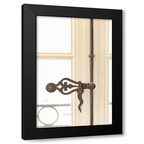 Hardware Black Modern Wood Framed Art Print by Millet, Karyn