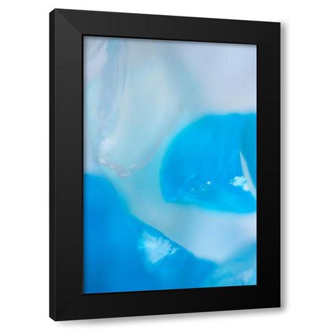 Sea Glass IX Black Modern Wood Framed Art Print by Millet, Karyn