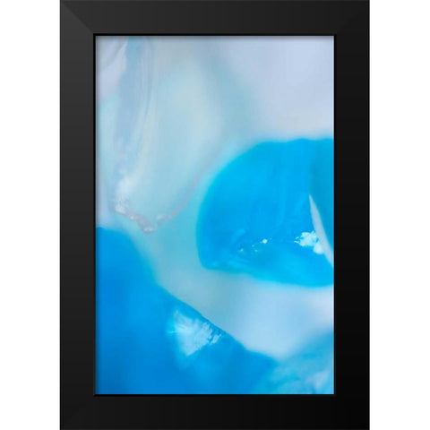 Sea Glass IX Black Modern Wood Framed Art Print by Millet, Karyn