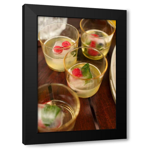 Cocktail II Black Modern Wood Framed Art Print by Millet, Karyn