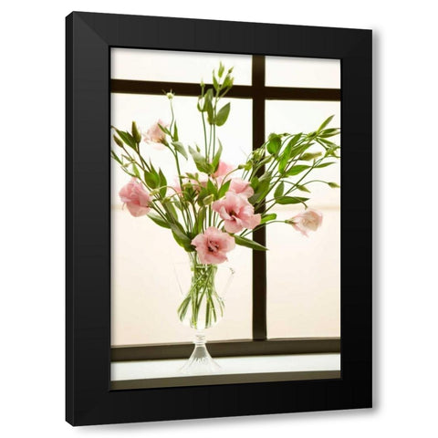 Fresh Cut Flowers I Black Modern Wood Framed Art Print with Double Matting by Millet, Karyn
