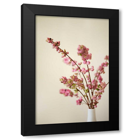 Fresh Cut Flowers II Black Modern Wood Framed Art Print with Double Matting by Millet, Karyn