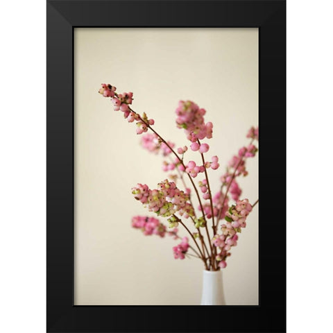 Fresh Cut Flowers II Black Modern Wood Framed Art Print by Millet, Karyn