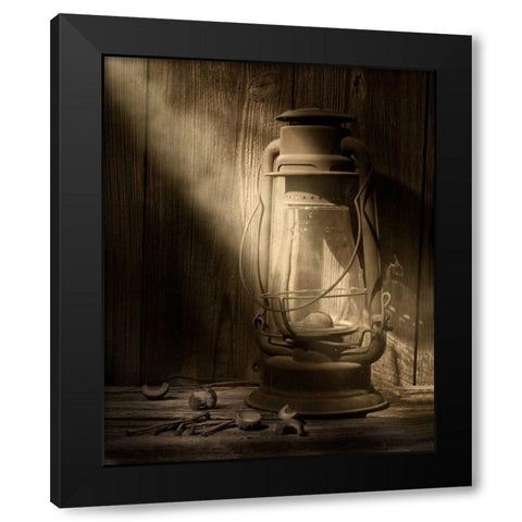 Yesterdays Light Black Modern Wood Framed Art Print by McNemar, C. Thomas