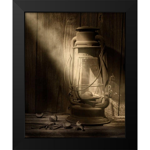 Yesterdays Light Black Modern Wood Framed Art Print by McNemar, C. Thomas
