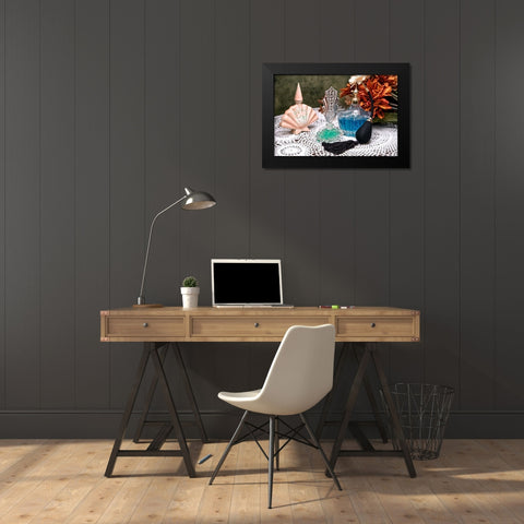 Scent of a Woman Black Modern Wood Framed Art Print by McNemar, C. Thomas