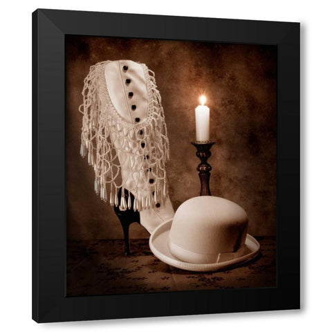High Society Black Modern Wood Framed Art Print by McNemar, C. Thomas