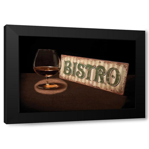 Bistro I Black Modern Wood Framed Art Print by McNemar, C. Thomas