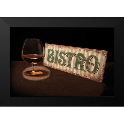 Bistro I Black Modern Wood Framed Art Print by McNemar, C. Thomas