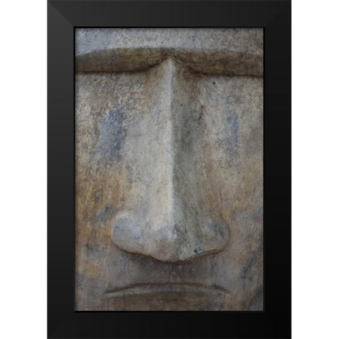 Totem I Black Modern Wood Framed Art Print by Moore, Brian