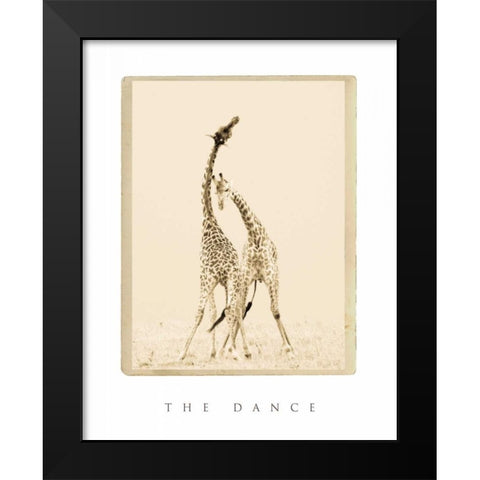 The Dance Black Modern Wood Framed Art Print by Parker, Susann