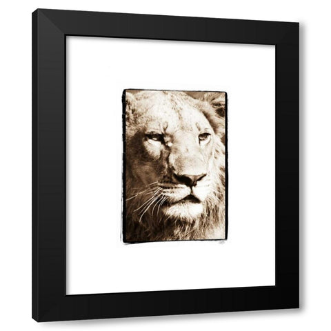 True I Black Modern Wood Framed Art Print by Parker, Susann