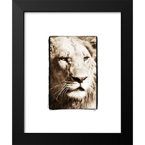 True I Black Modern Wood Framed Art Print by Parker, Susann