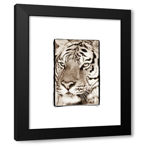 True II Black Modern Wood Framed Art Print by Parker, Susann