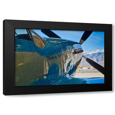 Aviation II Black Modern Wood Framed Art Print by Peterson, Lee
