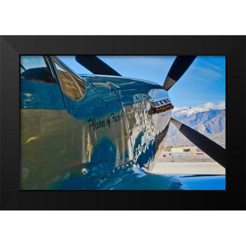 Aviation II Black Modern Wood Framed Art Print by Peterson, Lee