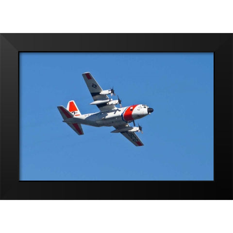 Air Show V Black Modern Wood Framed Art Print by Peterson, Lee