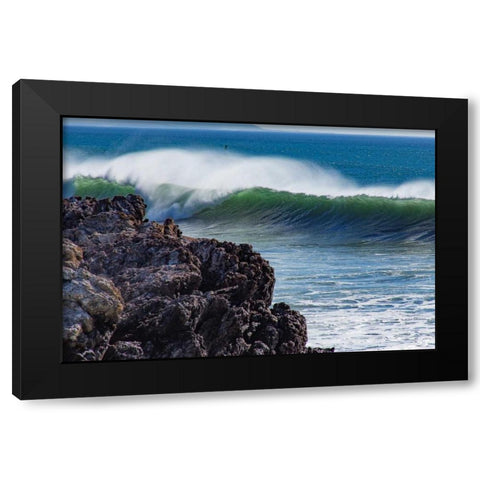 North Cayucos I Black Modern Wood Framed Art Print by Peterson, Lee