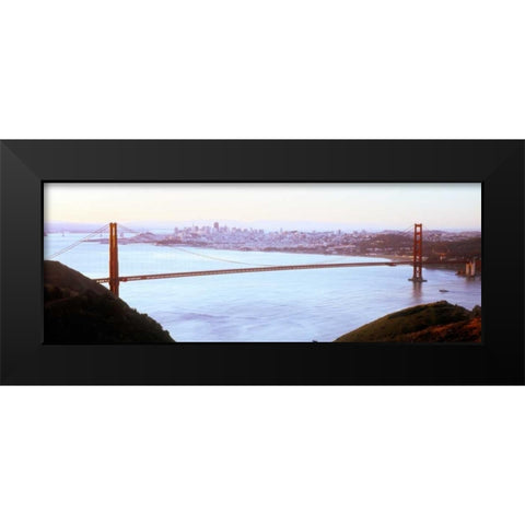 Golden Gate VI Black Modern Wood Framed Art Print by Stefko, Bob