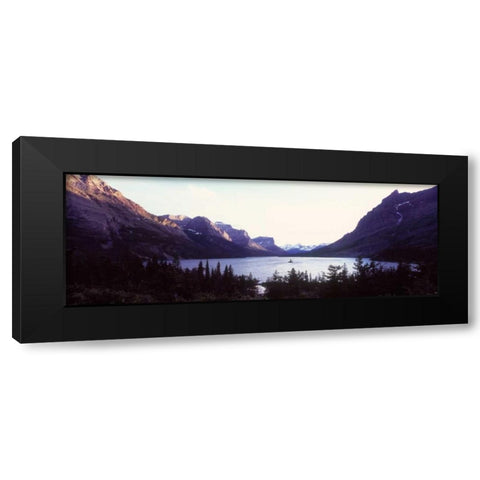 Glacier National Park II Black Modern Wood Framed Art Print by Stefko, Bob