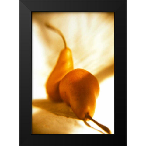 Pears II Black Modern Wood Framed Art Print by Stefko, Bob