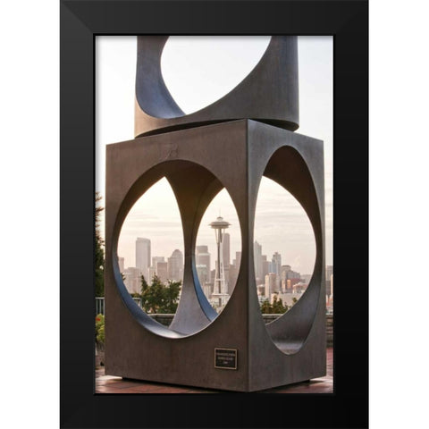 Kerry Park I Black Modern Wood Framed Art Print by Stefko, Bob