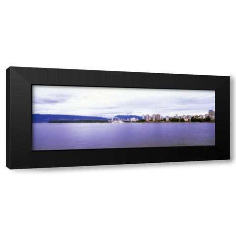 False Creek I Black Modern Wood Framed Art Print with Double Matting by Stefko, Bob