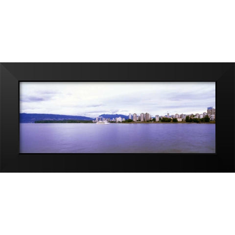False Creek I Black Modern Wood Framed Art Print by Stefko, Bob