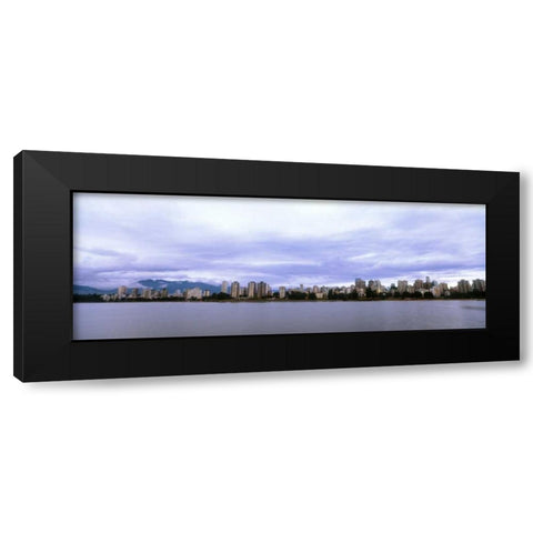 False Creek II Black Modern Wood Framed Art Print with Double Matting by Stefko, Bob