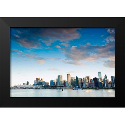 From Stanley Park III Black Modern Wood Framed Art Print by Stefko, Bob
